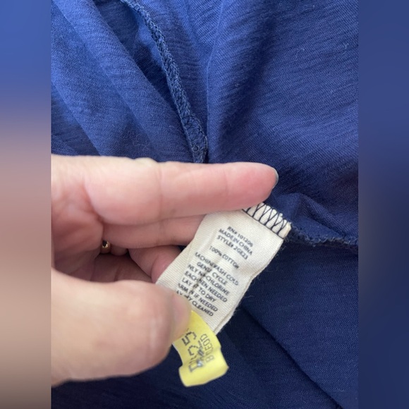 soft surroundings Danielle 3/4 Sleeve Tunic size L - Picture 7 of 11